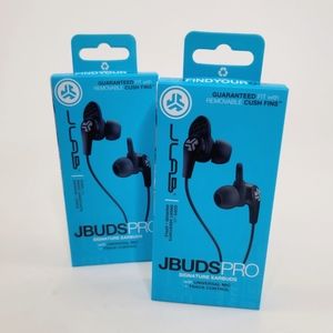 *3/$25 Bundle of 2 NIP JLab JBUDS PRO Signature Earbuds Mic + Track Control